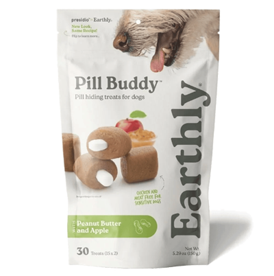 ピルバディは、おやつ感覚の投薬トリーツ