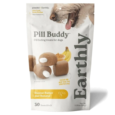 ピルバディは、おやつ感覚の投薬トリーツ