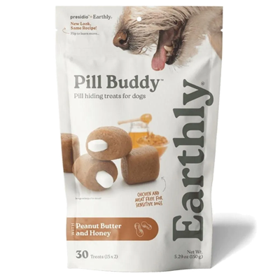 ピルバディは、おやつ感覚の投薬トリーツ